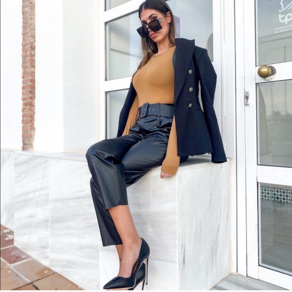 ZARA Double Breasted Balmain Style Blazer